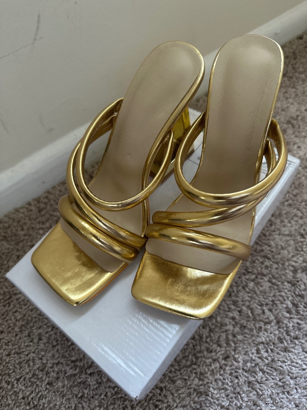 Gold Heels